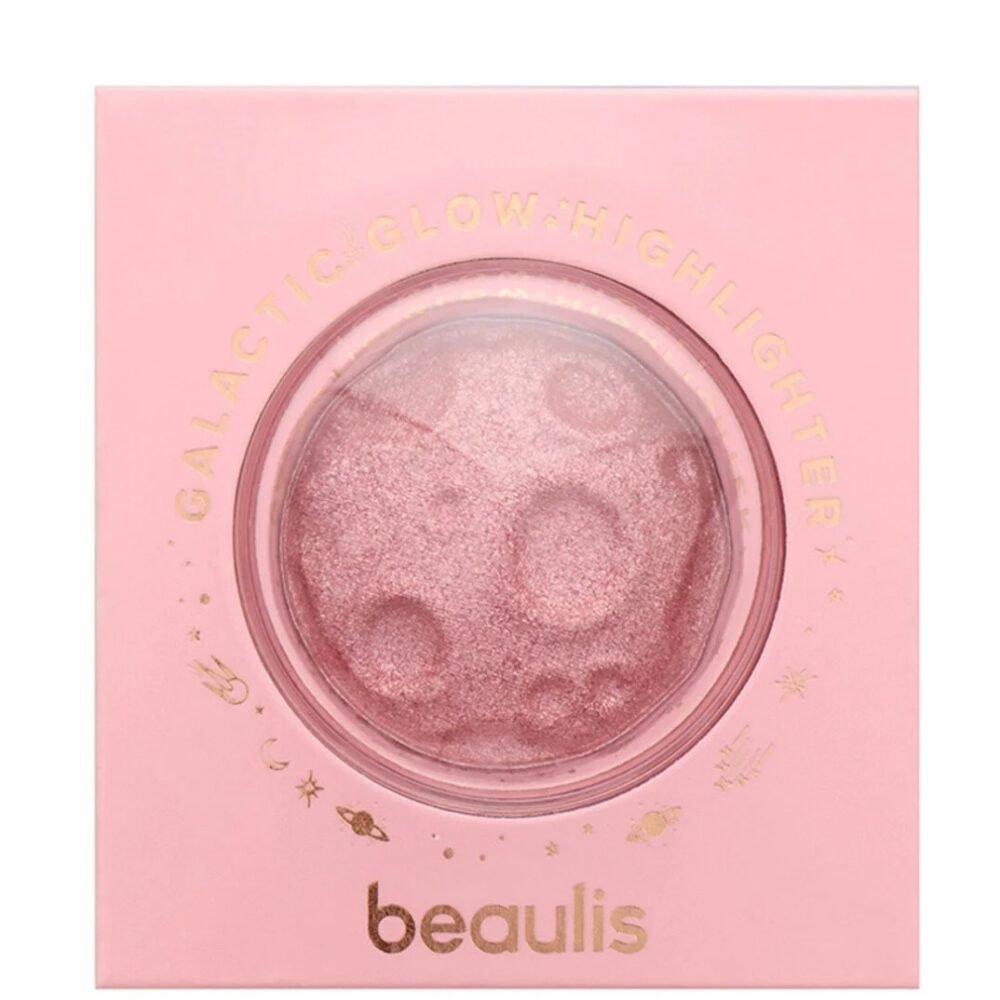 إضاءة وجه لون وردي لامع